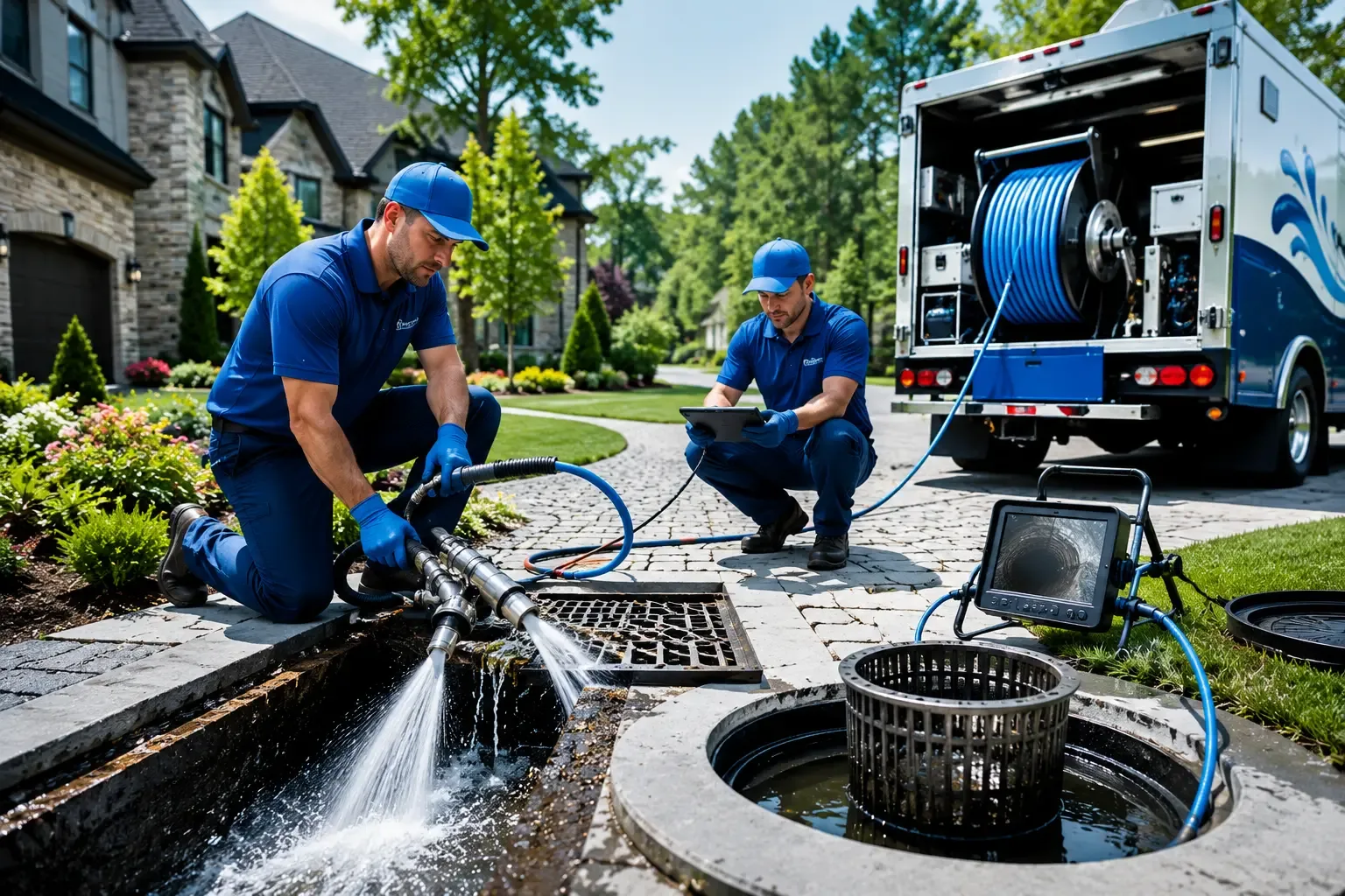 Local outdoor drain cleaning professionals in Smithville, OH